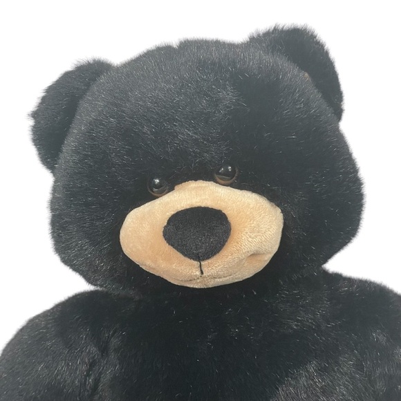Build A Bear Workshop Black Teddy Bear Stuffed Animal Plush 17 Inches - Picture 2 of 9